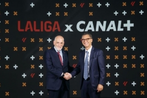 西甲官方：将与法媒Canal+合作，共同打击盗播